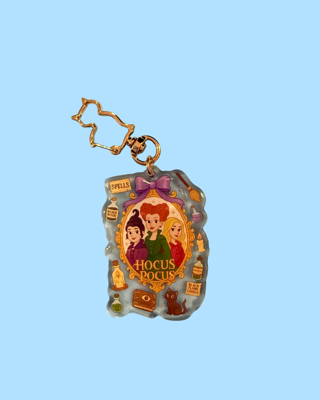 Spell bound bag charm