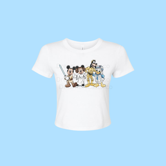 Revenge of the Besties Cropped Tee