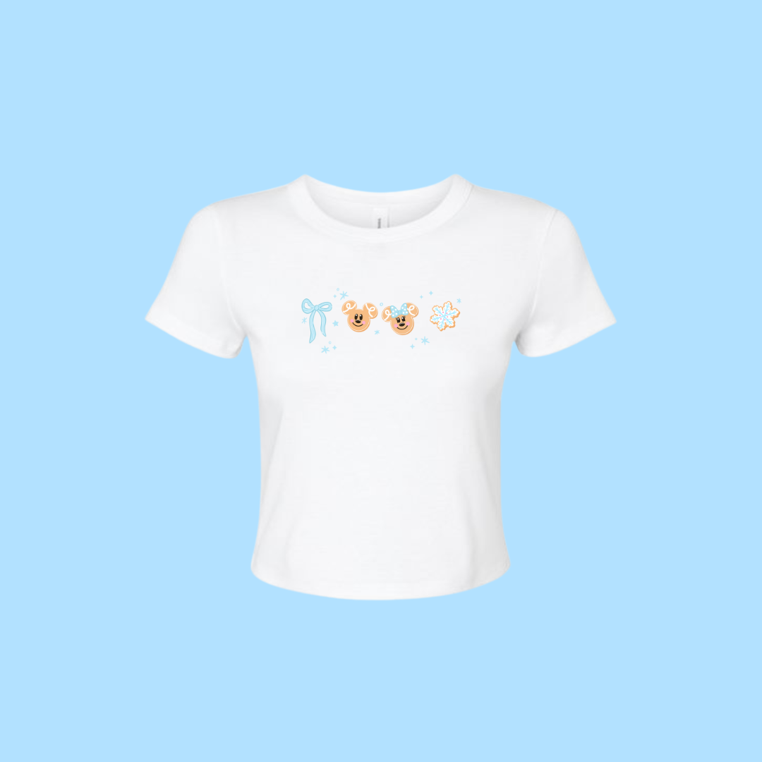 Sweet Holiday Wishes Cropped Tee