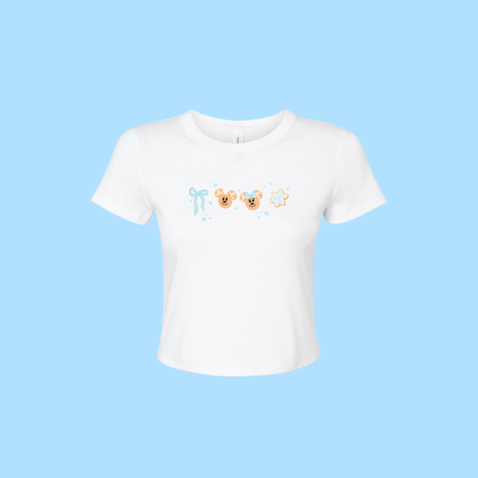 Sweet Holiday Wishes Cropped Tee