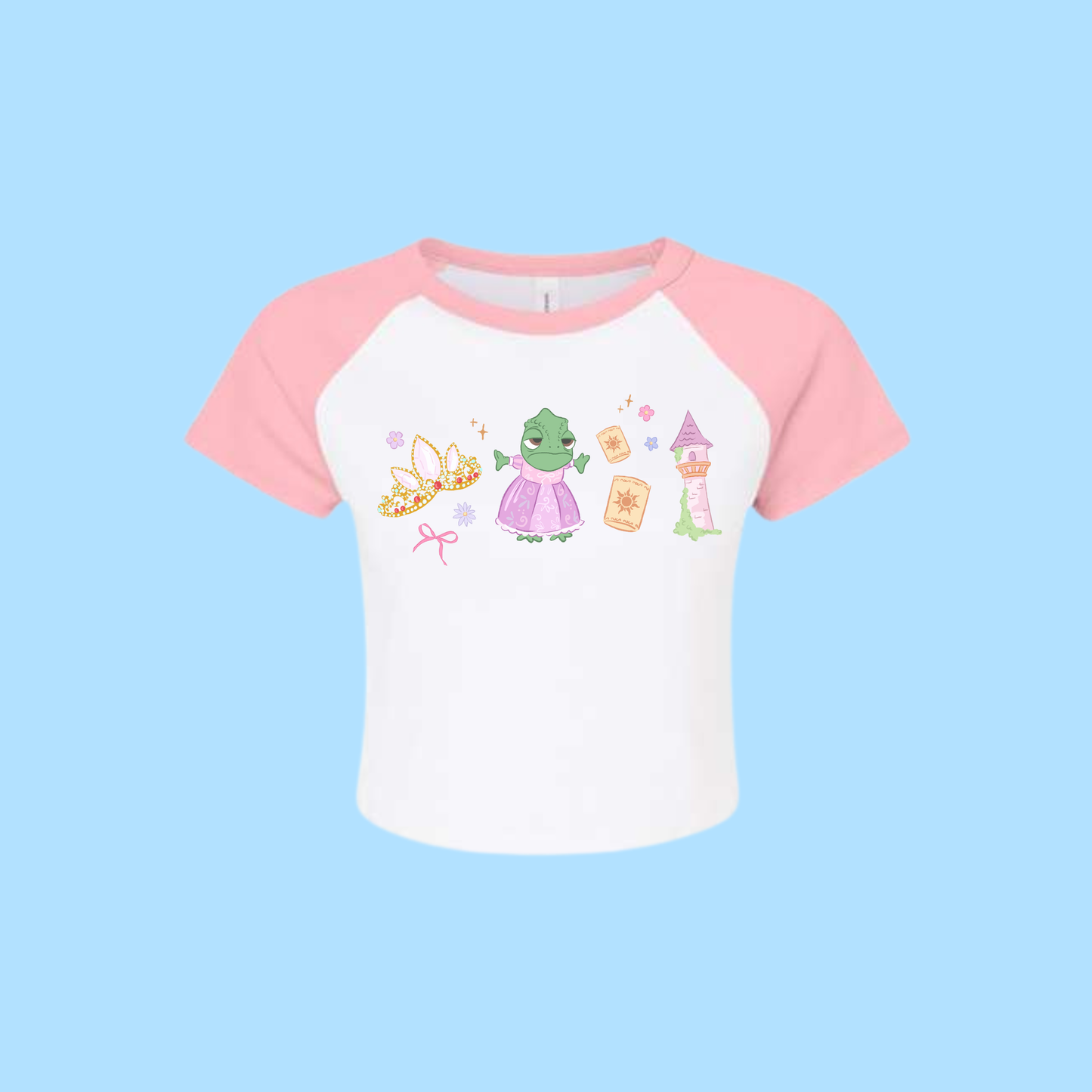 Golden Tower Cropped tee