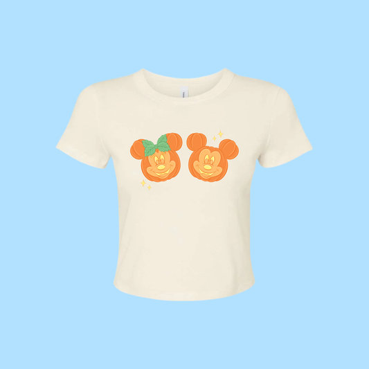Not So Scary Mice Cropped Tee