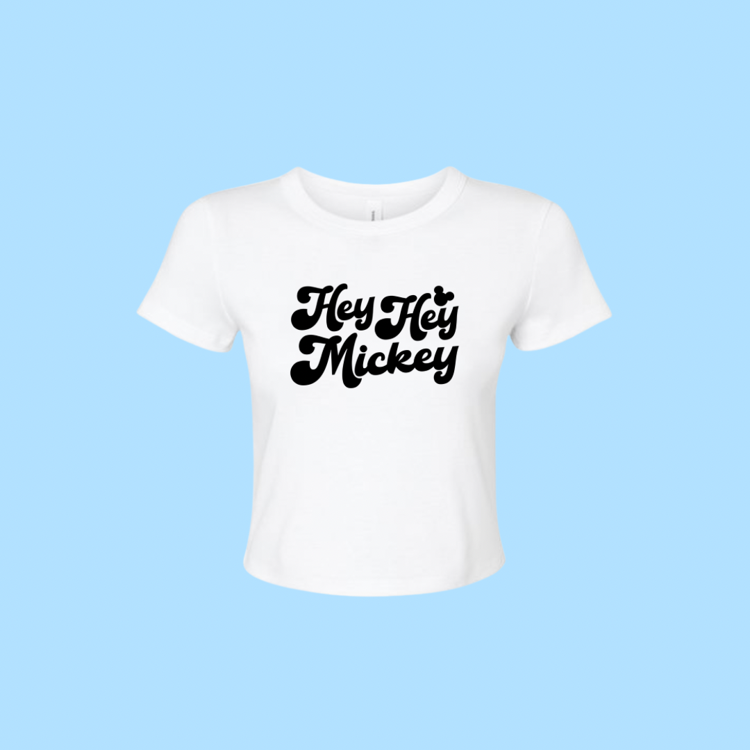 Hey Hey! Cropped Tee