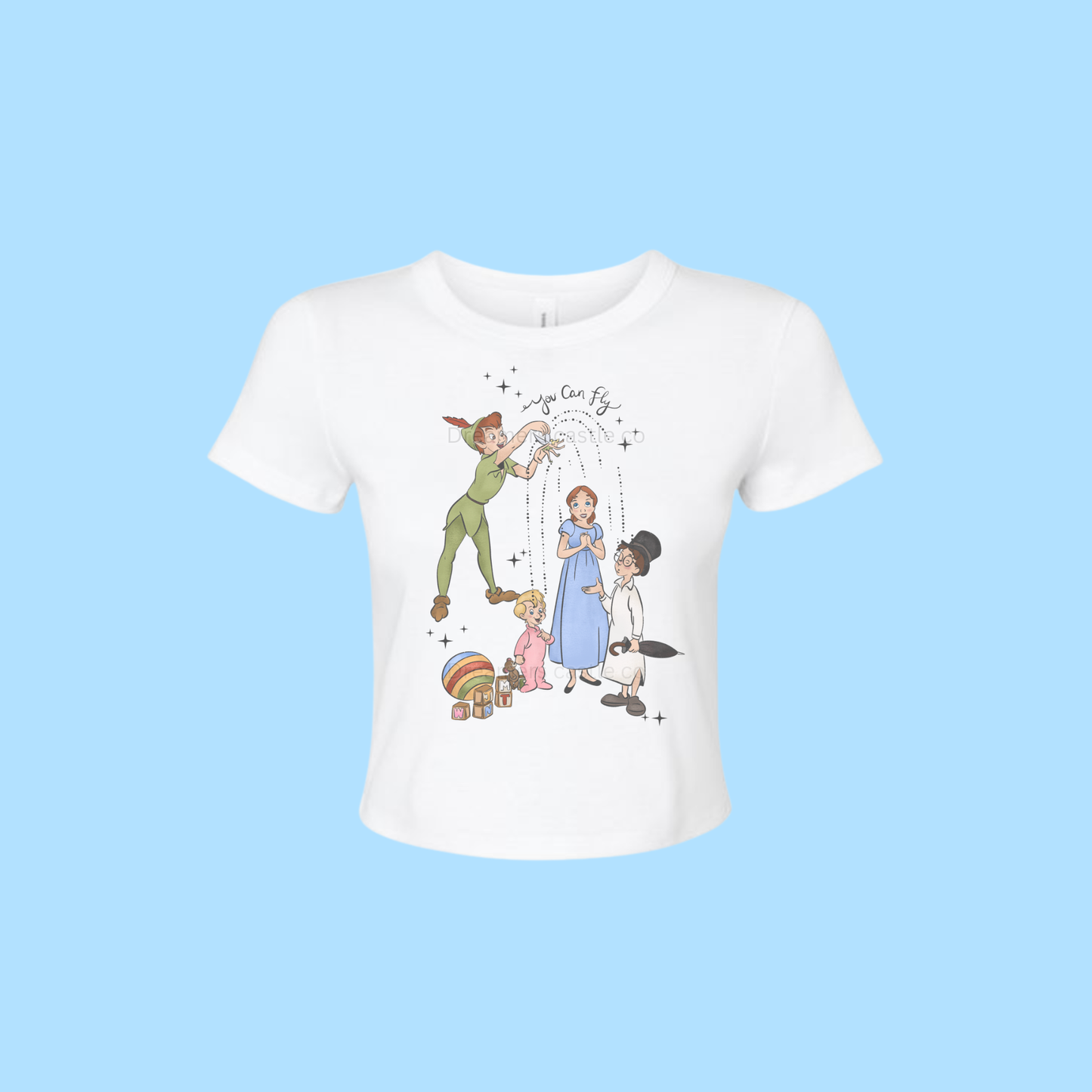 You Can Fly Cropped Tee