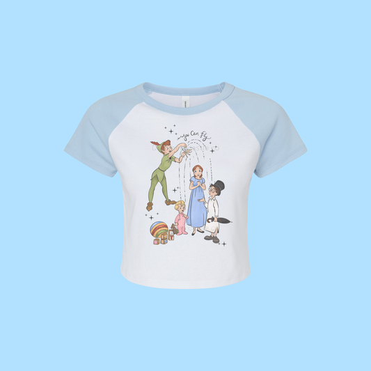 You Can Fly Cropped Tee