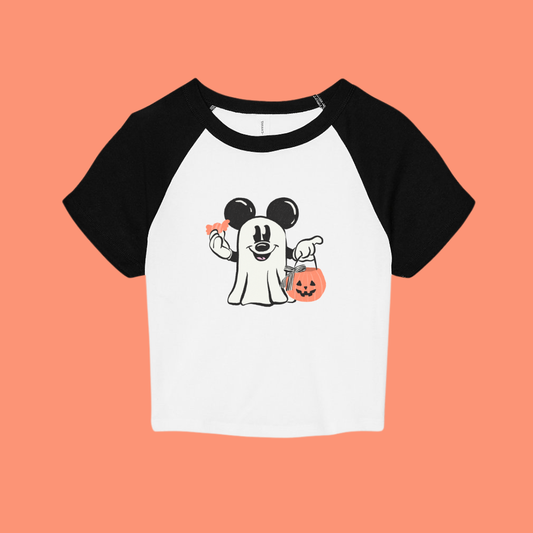 Boo-tiful Haunts Cropped Tee