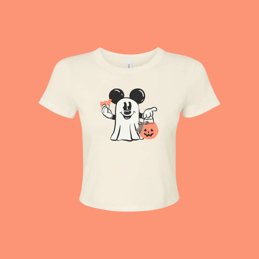 Boo-tiful Haunts Cropped Tee
