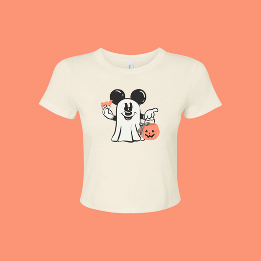 Boo-tiful Haunts Cropped Tee