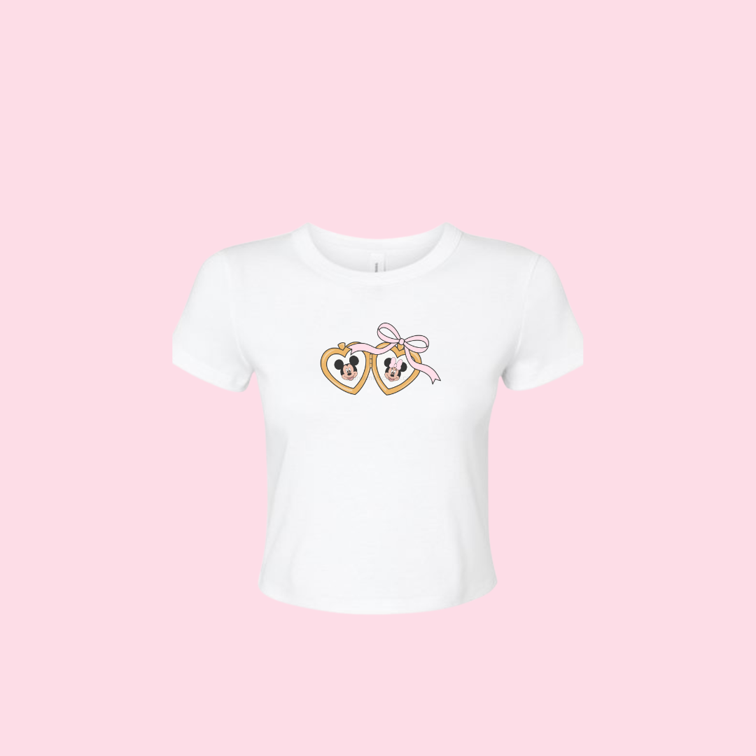 Locket Lovers Cropped Tee