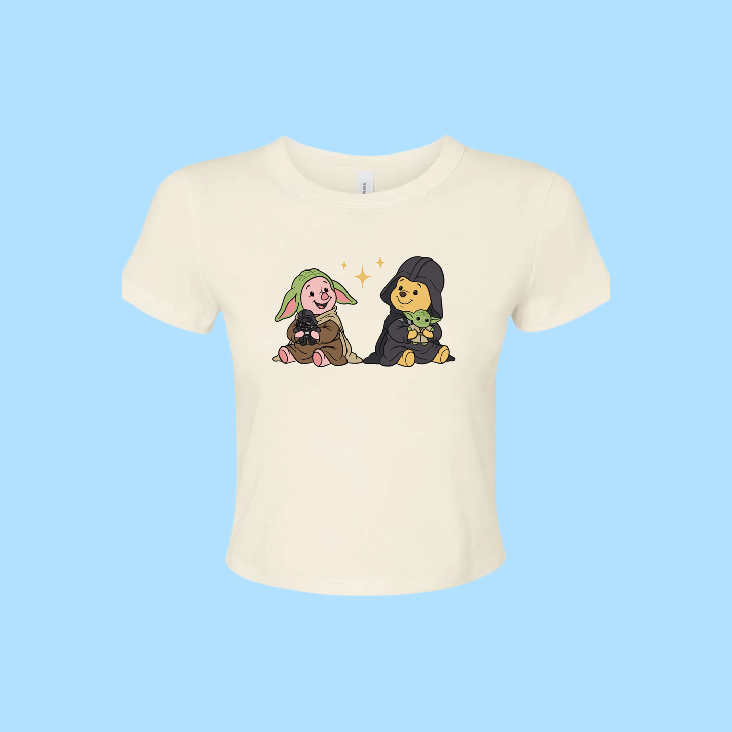 Darth Pooh & Friends Cropped Tee
