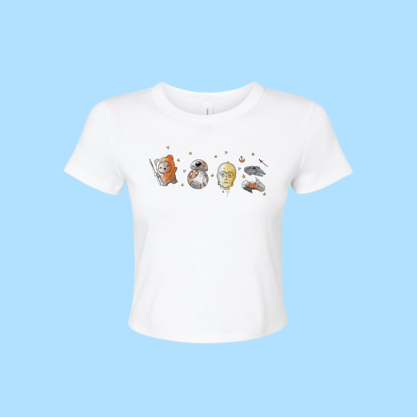 Galactic Friends Series 2 Cropped Tee