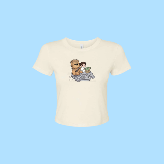 Rebel Renegades Cropped Tee